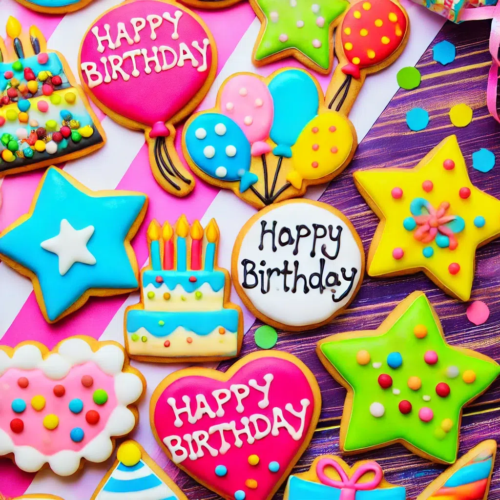Galletas de Cumpleaños, birthday cookies