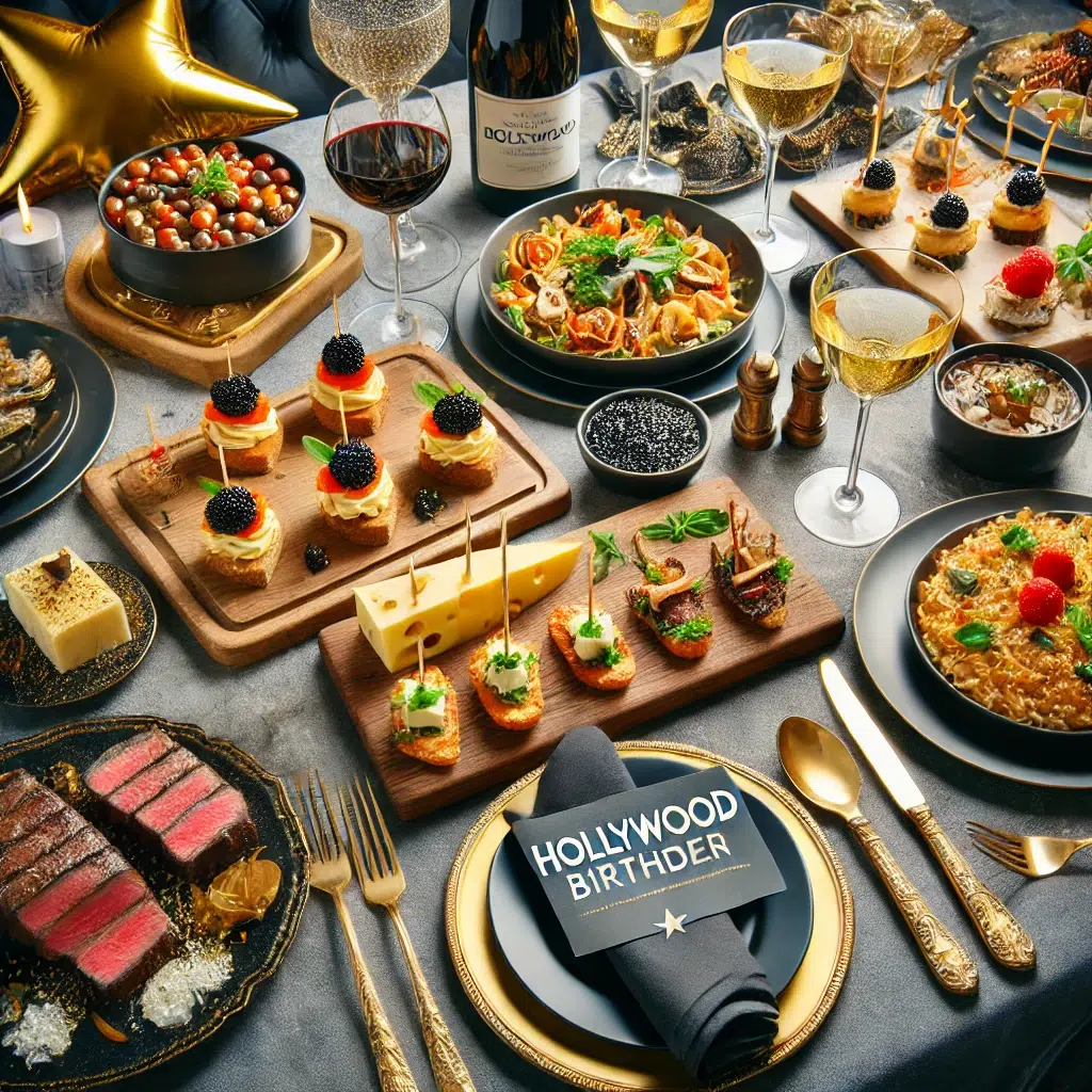 Temática Hollywood Cumpleaños 