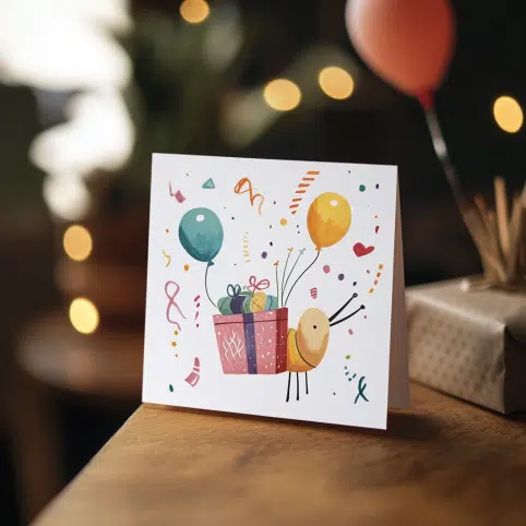 Belated Birthday Card