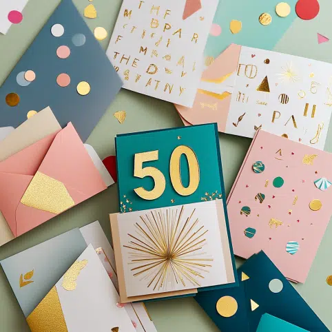 50th Birthday Card