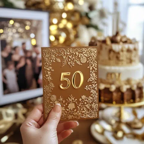 50th Birthday Card