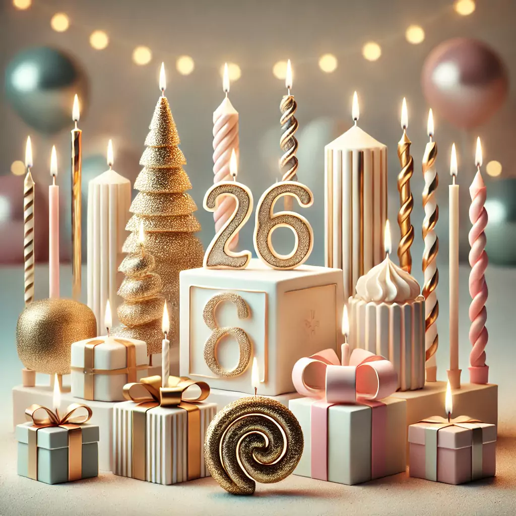 velas de cumpleaños