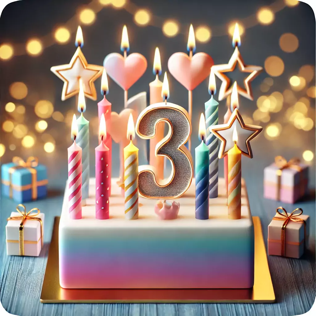 velas de cumpleaños